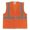 Pip ANSI Class 2 Two-Pocket Zipper Mesh Safety Vest, Polyester Mesh, 2X-Large, Orange 302-0702Z-OR/2X - alternate 1